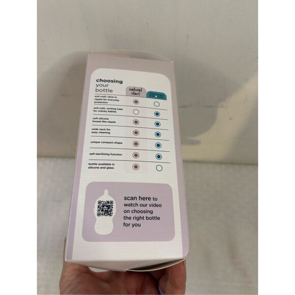 Tommee Tippee 11 oz natural 3x Baby bottles 11oz 1 handle new - Picture 4 of 4